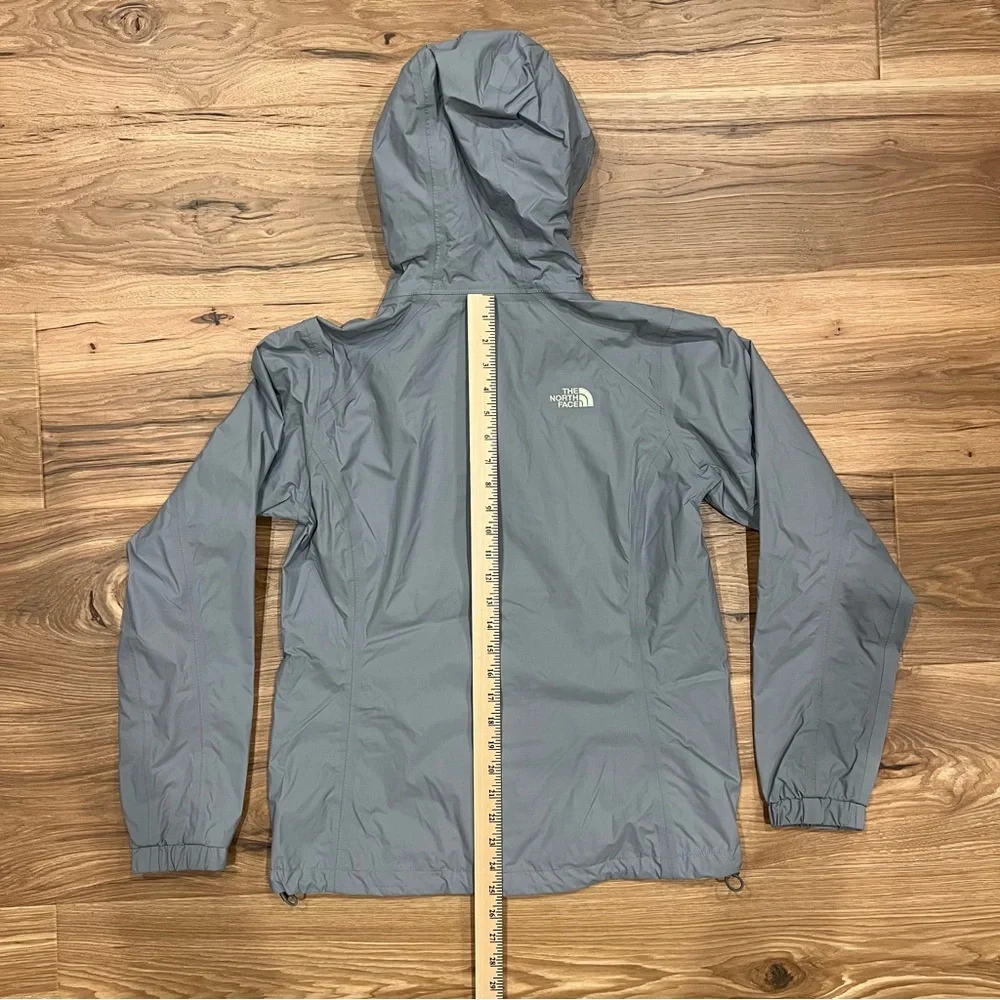 North Face Rain Jacket Hyvent Women Small Gray - Picture 9 of 9